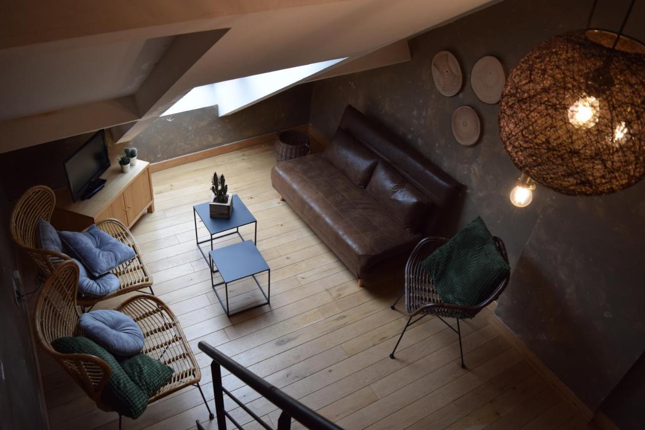 Le Patio Belle Maison En Plein Centre Ville, Avec Grande Terrasse Au Calme Bastogne Bagian luar foto